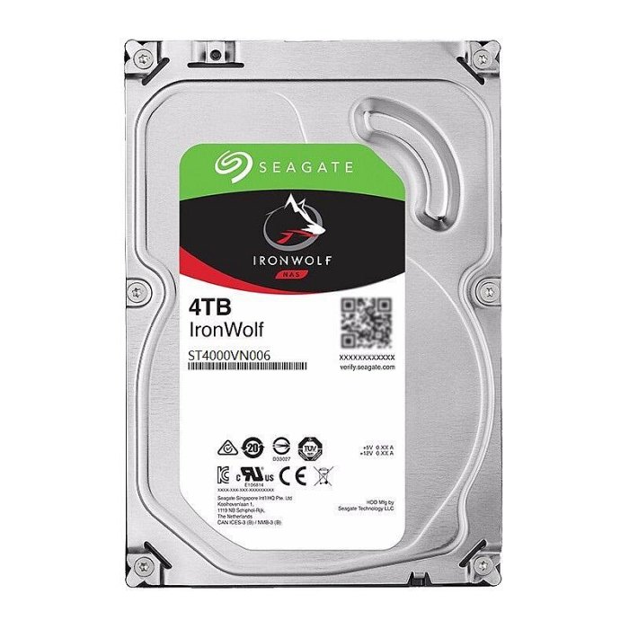 新款酷狼4T Seagate/希捷 ST4000VN006 4tb酷狼網絡存儲NAS垂直盤