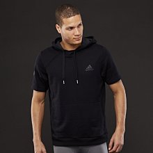 南◇現 adidas Pickup Shooter Hoodie 連帽短袖上衣 CE6947 黑 棉質 休閒短TEE