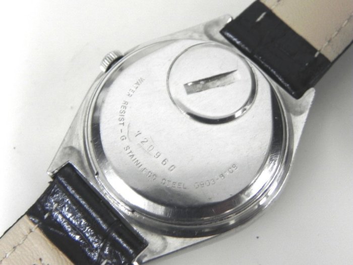 古董錶 [SEIKO-720960] SEIKO 精工古董石英錶 時尚錶 GS錶面 軍錶
