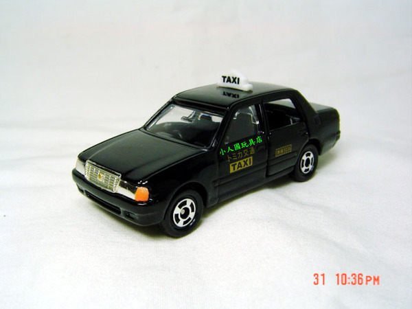 TOMICA TM051日本計程車CROWN COMFORT TAXI_74688日本多美小汽車 永和小人國玩具店