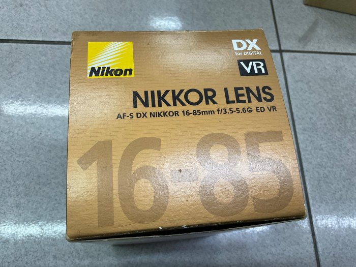 [保固一年[高雄明豐]公司貨95新 Nikon AF-S 16-85mm F3.5-5.6 G VR [B1303]