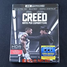 [藍光先生UHD] 金牌拳手 Creed UHD + BD 雙碟限定版