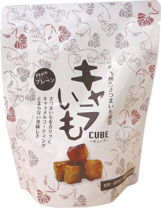 【原味焦糖85g】日本 南九州 CUBE 焦糖地瓜塊 香濃 地瓜 紅薯 芝麻 黃豆 焦糖 橙香❤JP