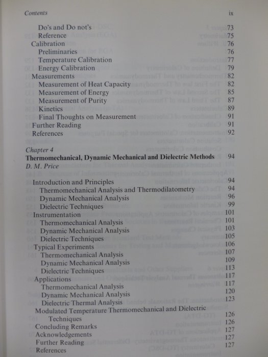 【月界】Principles of Thermal Analysis and Calorimetry〖大學理工醫〗AGW