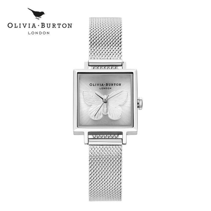 100原廠％夏季新品Olivia Burton OB女 貝母小蝴蝶OB石英腕表 時尚小眾手表