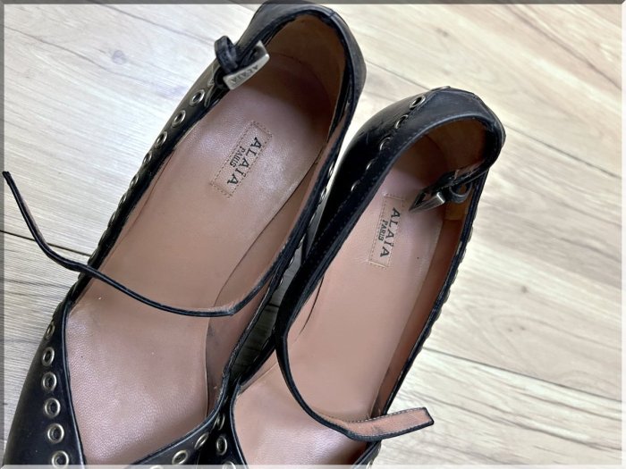 ALAIA 正品新品 牛皮厚底鞋 36 原價22790 特價