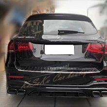 BENZ 賓士 GLC SUV W253 專用63樣式 四出後下巴 含尾飾管