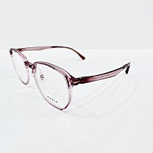 《名家眼鏡》PARIM 派麗蒙時尚設計款眉框多角形粉紫色膠框84016 P1