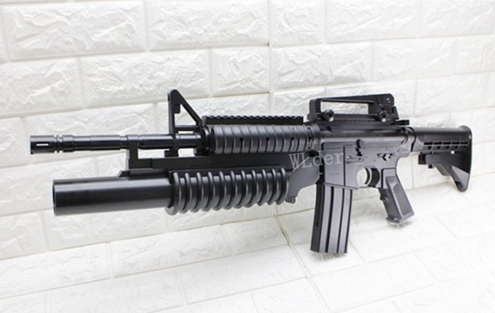 [01] KWC M4A1 M203 空氣槍   ( KA37  BB槍步槍模型槍電動槍警用軍用卡賓槍科特