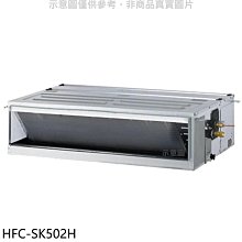 《可議價》禾聯【HFC-SK502H】變頻冷暖吊隱式分離式冷氣內機