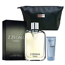 Z ZEGNA ENERGY 傑尼亞鋒鋩男性淡香水 100ml＋沐浴精＋同牌盥洗【特價】§異國精品§