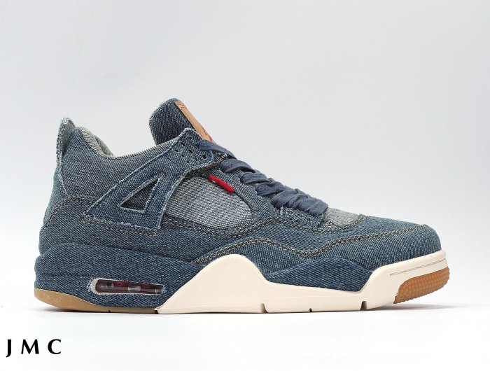 LEVI’S X AIR JORDAN 4 RETRO DENIM 牛仔布 牛仔藍 籃球鞋 男鞋 AO2571-401