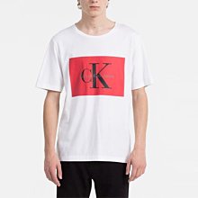 ☆【CK男生館】☆【Calvin Klein LOGO印圖短袖T恤】☆【CK001W9】(S)