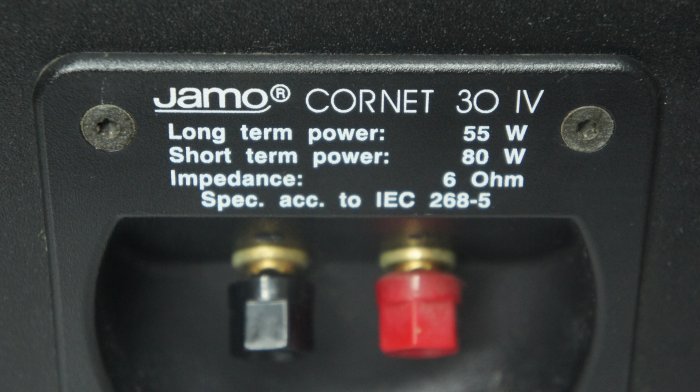 丹麥尊寶Jamo  CORNET 30 IV 書型小喇叭 2音路喇叭