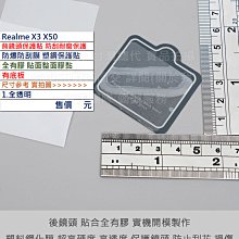 GMO 4免運Realme X3 X50 手機背後後鏡頭貼防爆防刮膜塑鋼保護貼全膠有底板保護鏡頭不影響拍照品質