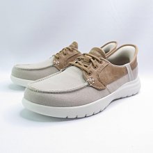 Skechers 136536TPE 女健走鞋 ON-THE-GO FLEX 帆船鞋 灰褐【iSport愛運動】