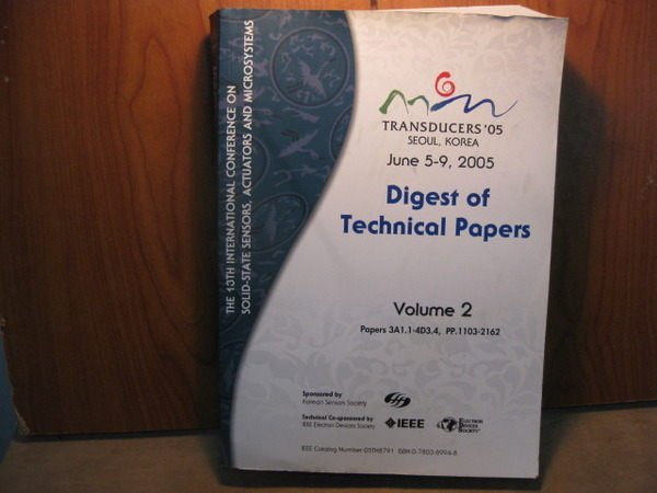 【愛悅二手書坊 19-05】TRANSDUCERS"O5 Digest of Technical Papers