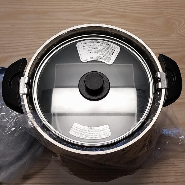 THERMOS 膳魔師 KBJ-4501 真空 保溫 悶燒鍋 不鏽鋼 4.3L 4~6人 適用IH爐 日本買回全新未用過