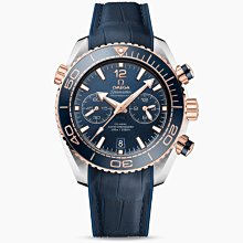 OMEGA 歐米茄 215.23.46.51.03.001 手錶 45.5mm 海馬600 玫瑰金 藍面盤 膠錶帶