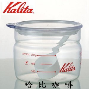 【豐原哈比店面經營】日本 KALITA 耐熱玻璃密封罐 咖啡儲豆罐 保鮮罐-小