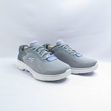 Skechers 125215WGYLV GO WALK 7-CW 女健走鞋 寬楦 灰薰衣草【iSport愛運動】