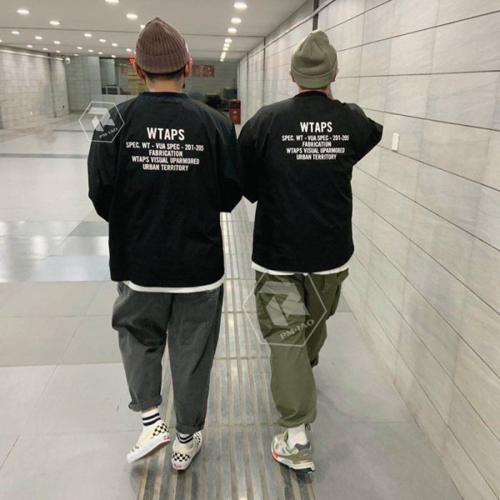 Koala海購大牌潮款現貨WTAPS SMOCK LS POLY TWILL LOGO套頭襯衫外套