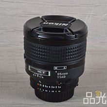 【品光數位】Nikon AF 85mm F1.4 D 定焦 大光圈 人像 #122079