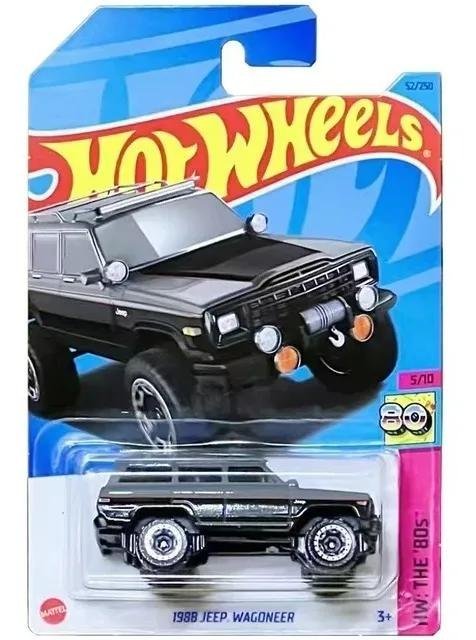 ^.^飛行屋(全新品)Hot Wheels 風火輪小汽車 合金車//吉普汽車 1988 JEEP WAGONEER吉普車