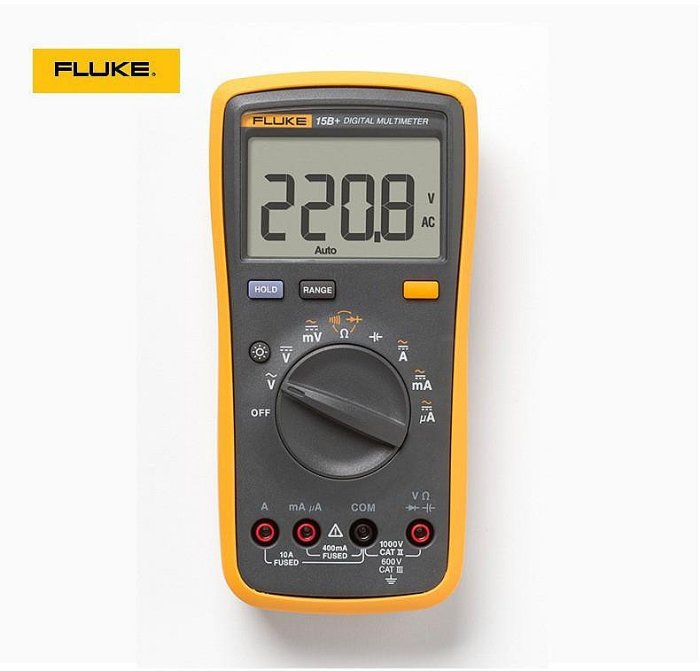 FLUKE福祿克17B+高精度萬用表全自動 萬能表多功能電工數顯萬用表