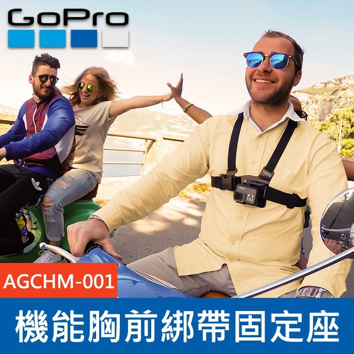 【補貨中11304】GoPro 原廠 AGCHM-001 胸前綁帶 固定座 CHESTY 適用 HERO 11 10