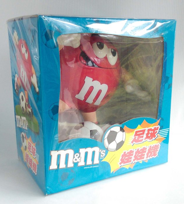 M&M’s m&m’s MM巧克力 ~ 足球娃娃機 企業寶寶 企業玩偶