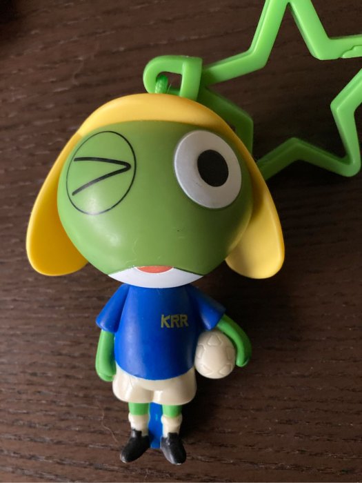 KERORO 軍曹鑰匙圈 青蛙軍曹 吊飾 GIRORO 麥當勞玩具