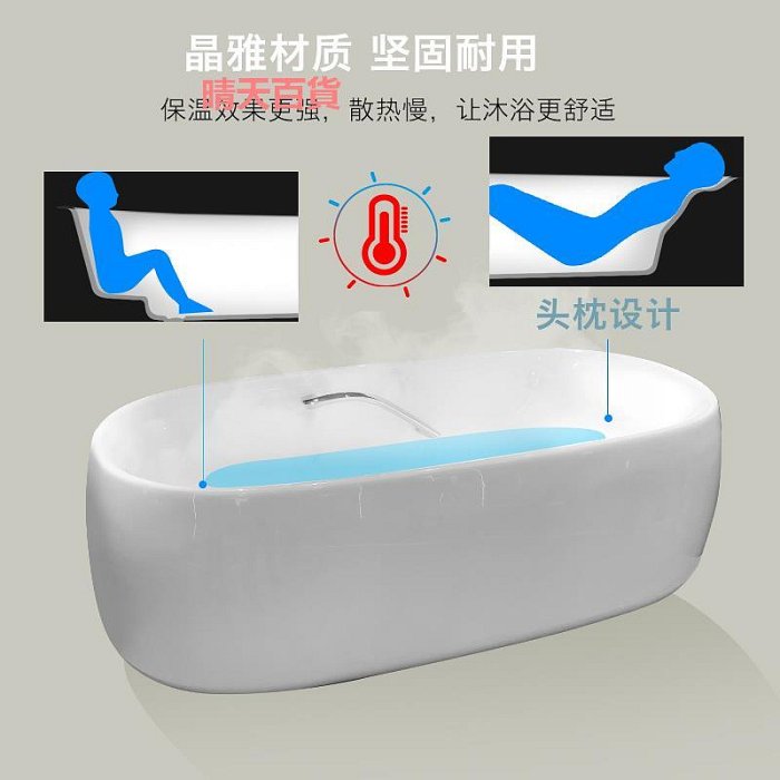 TOTO新款圓形浴缸PJY1744HPW1.7米家用獨立貴妃缸晶雅石優浮浴缸