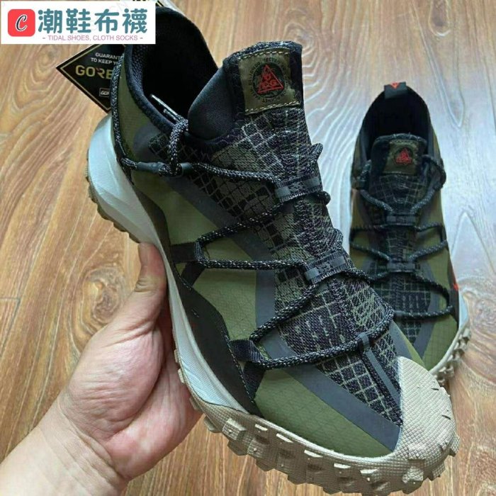 ACG mountain fly low gtx se戶外徒步跑步釣魚騎行機能登山鞋潮-潮鞋布襪