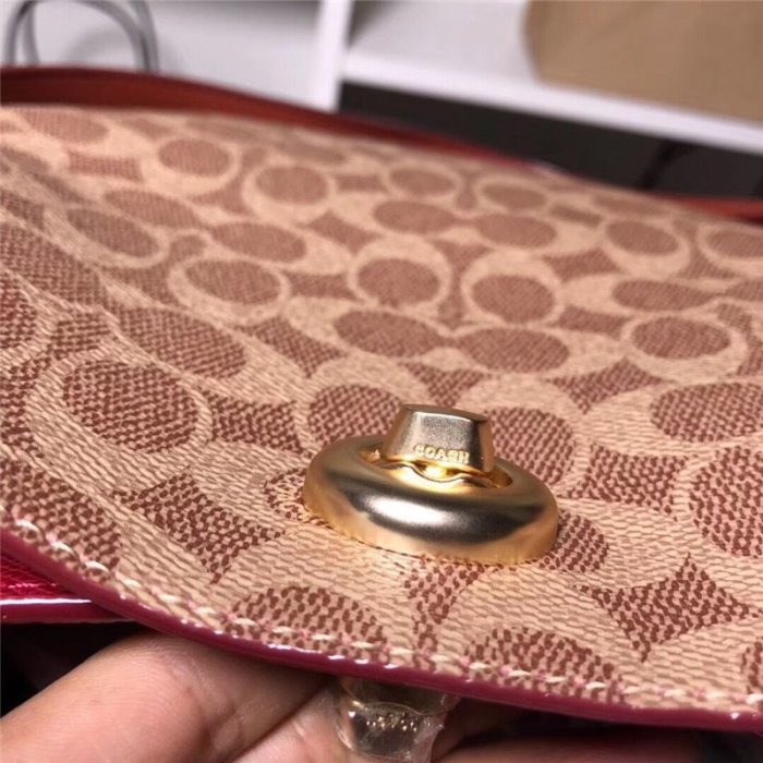 北美精品代購 COACH 89003 單肩斜跨包 水桶包 雙隔層 容量大 購物袋 附購證