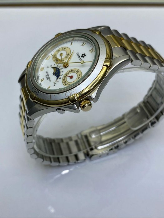 GOLD STAR_豪邁錶 瑞士機芯月相多功能男錶