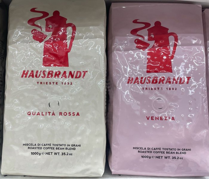 4/20前 義大利 HAUSBRANDT 紅牌咖啡豆1000g 或 威尼斯咖啡豆1000g/包 頁面是單包價fdi