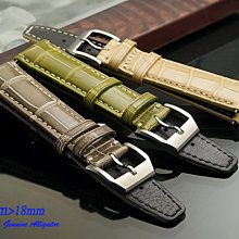 【時間探索】 全新 IWC 軍錶限量特仕款-鱷魚皮錶帶 ( 21mm.20mm)