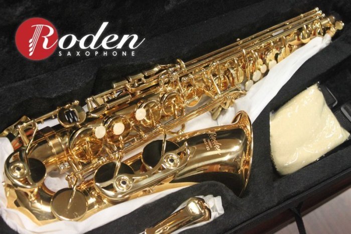 ＊╮驊老師樂器╭＊ 全新 台灣品牌 RODEN 羅登 RAS-120 中音 SAX 薩克斯風+組合套裝 媲美yamaha