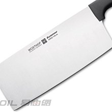 【易油網】Wusthof 三叉牌 中式菜刀 銀點系列 18cm 雙人 WMF Woll #4692/18