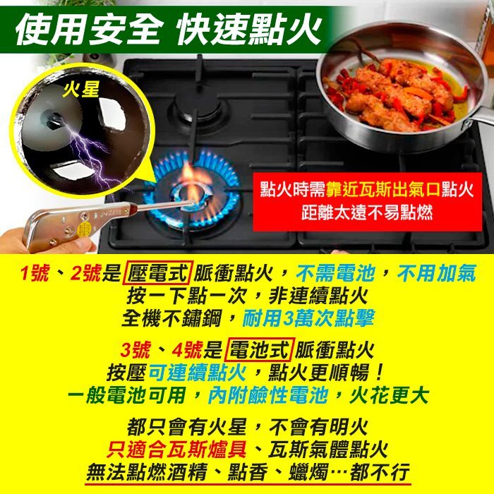 板橋現貨【瓦斯爐點火器】瓦斯爐點火槍.脈衝點火器.電弧點火器.電子點火器-代替打火機點火【傻瓜批發】CD30