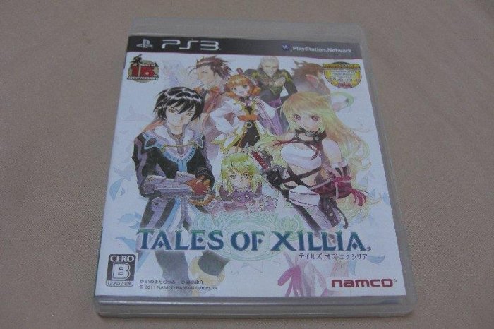 PS3 時空幻境 無盡傳奇 Tales of Xillia 日版日文版 純日版 二手良品 光碟無刮