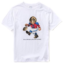 ☆【RL男生館】☆【POLO Ralph Lauren橄欖球小熊短袖T恤】☆【RL003M4】青年版(L)