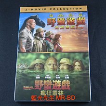 [DVD] - 野蠻遊戲：瘋狂叢林 + 全面晉級 雙碟合集 Jumanji ( 得利正版 )