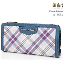 【寧寧精品*台中專賣店】Kinloch Anderson 金安德森 原廠授權【附拉鍊收納型女長夾】211010BLF-1