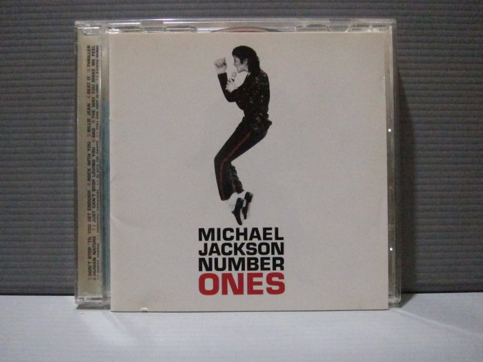 湘芸（邁克爾杰克遜 Michael Jackson - ）Number Ones 4張明信片 新力回函卡 有歌詞 CD片