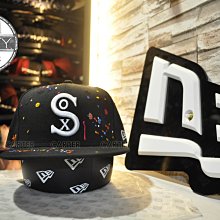 New Era x MLB Coopers Town Chicago White Sox 芝加哥白襪隊潑漆後扣棒球帽