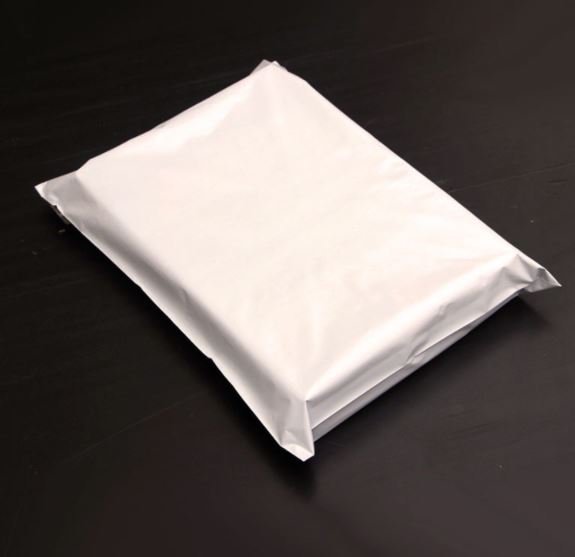32*45cm100入白色破壞袋不透光PE快遞袋網拍必備包裝袋加厚0.06自黏性物流袋寄件袋自黏袋