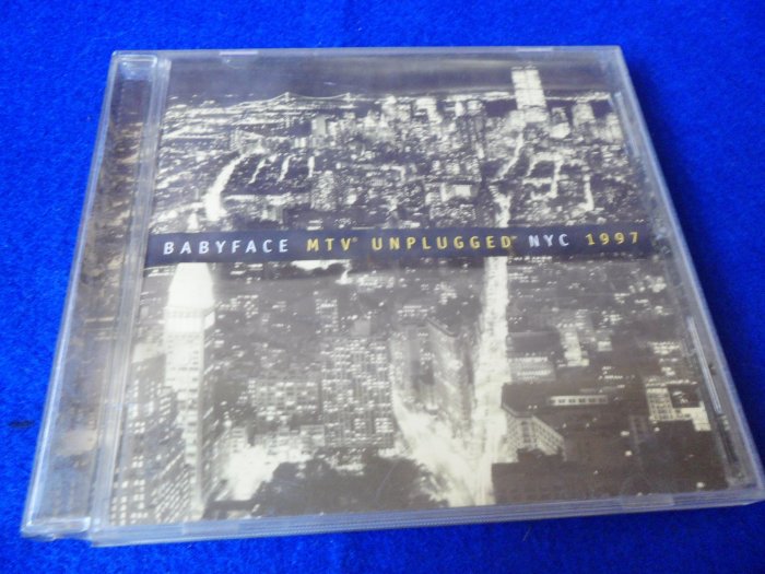 【金玉閣B-9】CD~BABYFACE MTV UNPLUGGED NYC 1997