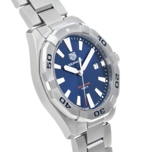 TAG HEUER WBD1112.BA0928 泰格豪雅錶 機械錶 41mm 競潛系列 藍面盤 潛水錶 鋼帶 男錶